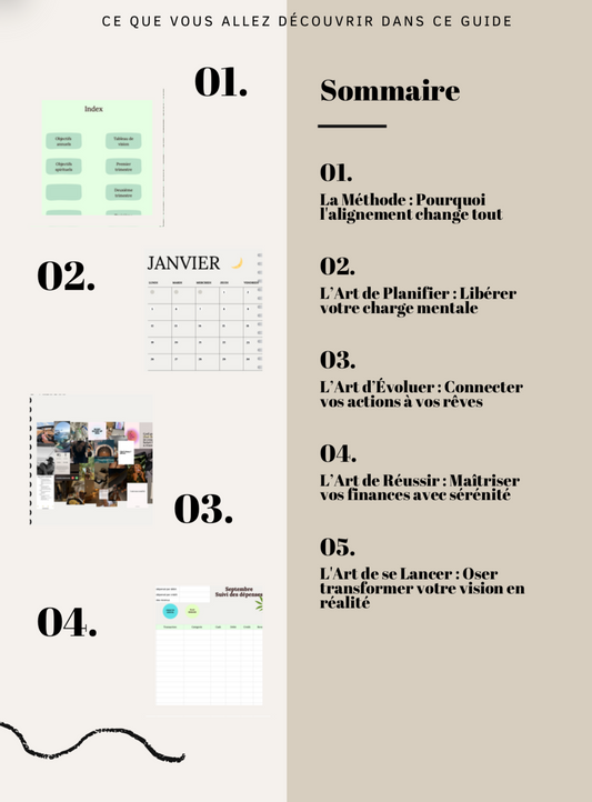 GUIDE : Planifier, Évoluer, Réussir