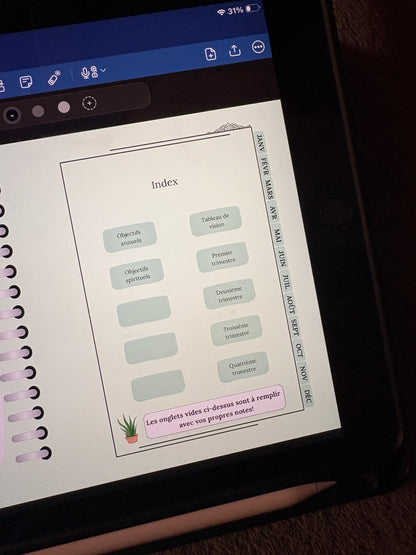 Planner Digital - La Méthode Ana